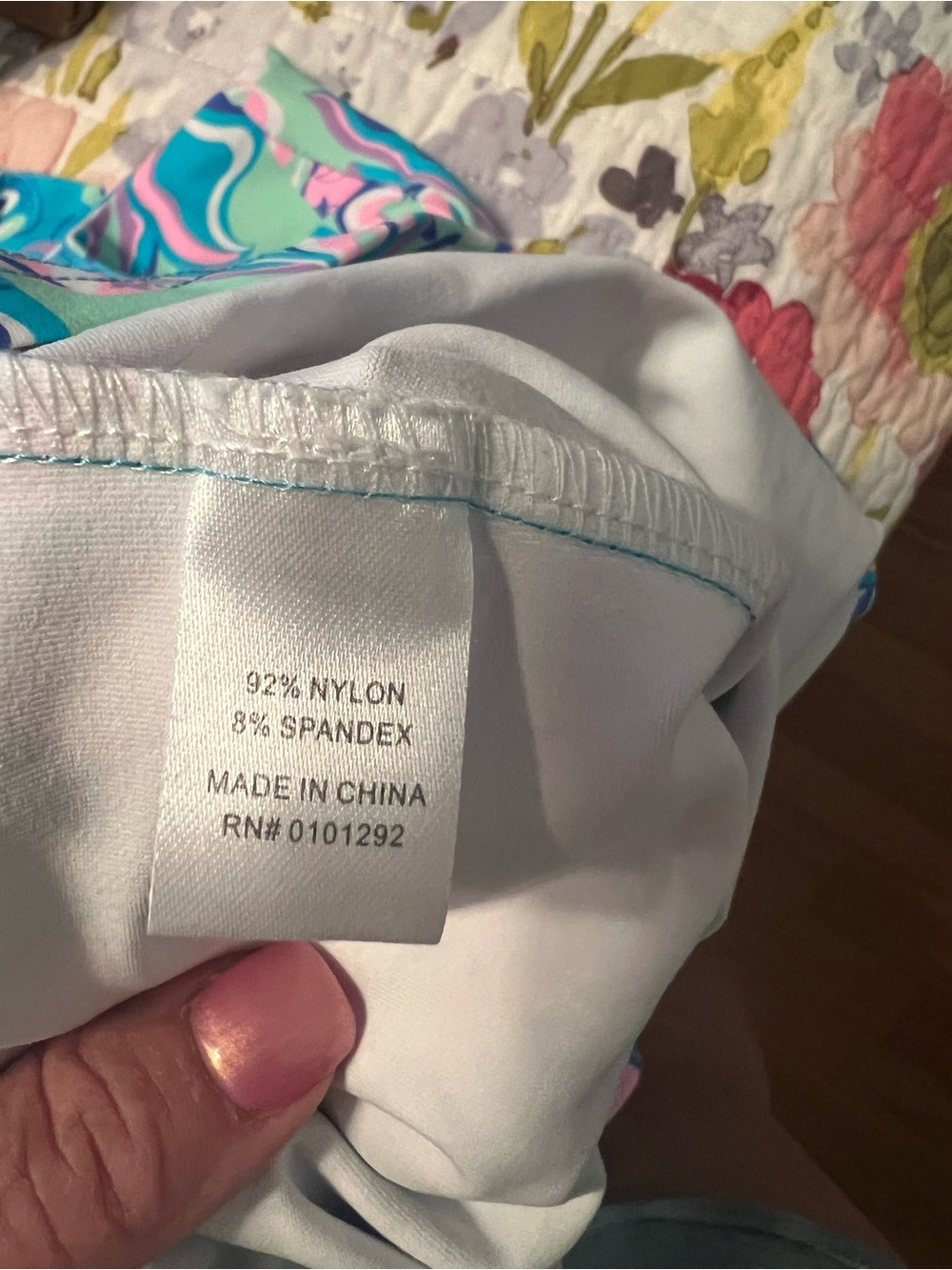 Lulu-B “Lilly Pulitzer” style print tank - Picture 6 of 6